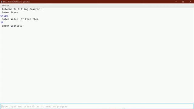 Billing Java Program #2 смотреть онлайн