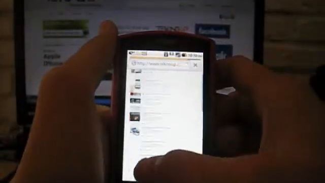 Browser Acer Liquid E Ferrari смотреть онлайн