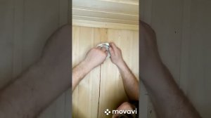 Влог:  светильники для сауны. Установка новых светильников.