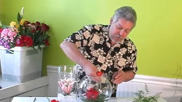 Glass Pillar Floral Design EP#78 смотреть онлайн