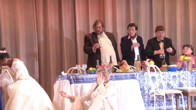 Спектакль "Свадьба и.... свадьба" Народного театра "Внутреннее зрение" смотреть онлайн