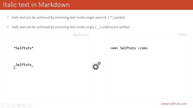 Part4 - Italic text in markdown смотреть онлайн