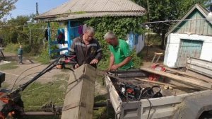 Сиденье на прицеп для мотоблока