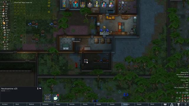 Let's Play Rimworld - Spider Hell - 06 - Robots are key смотреть онлайн
