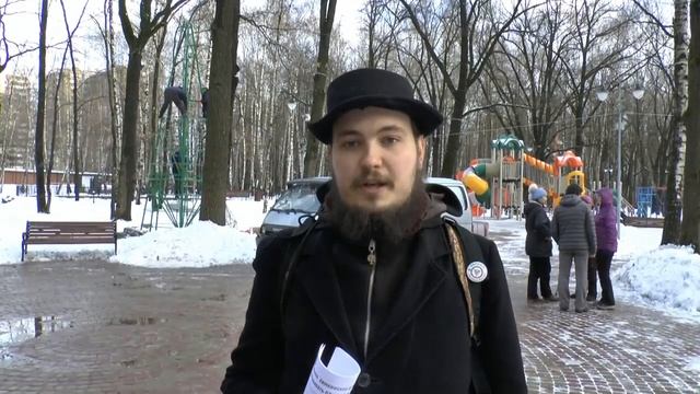 Гражданский активист Дмитриев А ПРОТИВ ЗАСТРОЙКИ парка «ДУБКИ» г о Химки 27 11 2016 смотреть онлайн