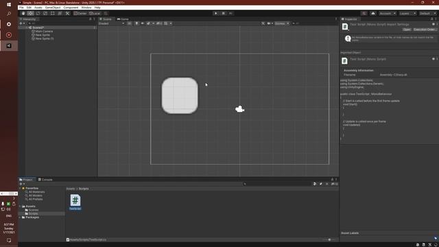 Unity - Добавление скрипта - 11 смотреть онлайн