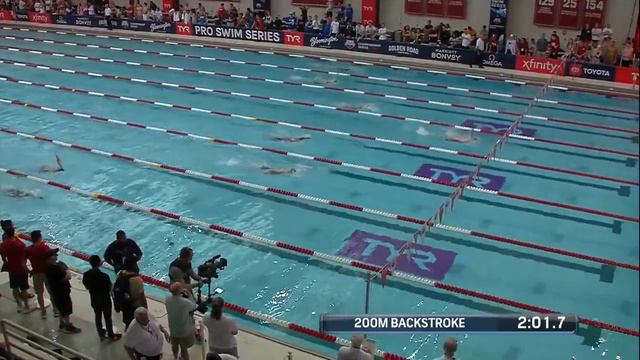 Regan Smith torches the field! | Women's 200m Back A Final | 2019 TYR Pro Swim Series Bloomington смотреть онлайн
