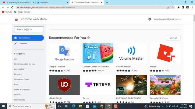 How To Use Of Google Translate Extension For Chrome #digitalmarketing #googletranslate