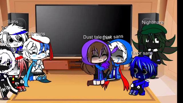 Sanses react to Bad apple My frisk AU version [Frisk AU]and this is a frans. смотреть онлайн