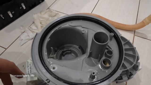 Ремонт посудомойки Bosch - Постоянно откачивает воду/постоянно работает насос. смотреть онлайн
