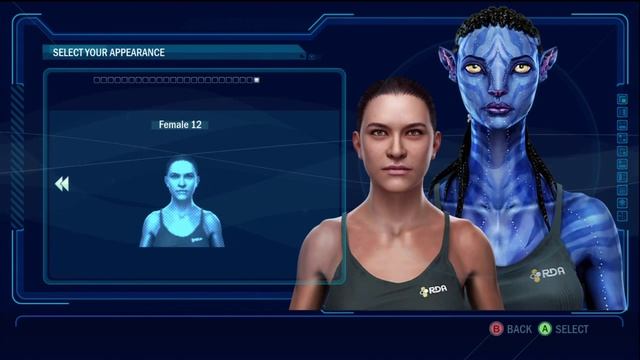 James Cameron's Avatar: The Game - Xbox 360 "Character Selection" смотреть онлайн