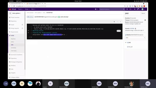 2021/05/19 : présentation de Gitlab CI/CD par Cédric Moreau смотреть онлайн