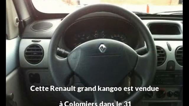 Renault grand kangoo occasion visible à Colomiers présentée par Vl automobiles смотреть онлайн