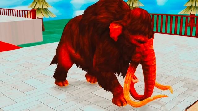 Cow Mammoth Elephant Tiger Gorilla Guess The Right Door ESCAPE ROOM CHALLENGE Animals Tire Game?? смотреть онлайн
