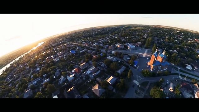 Константиновск, панорама, храм Покрова Пресвятой Богородицы. ☀ смотреть онлайн
