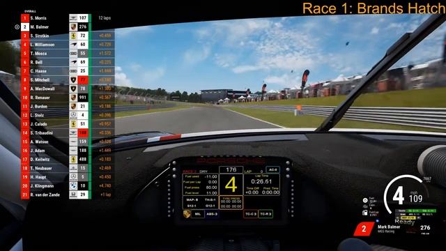 Assetto Corsa Competizione: British GT Brands Hatch / Oulton Park смотреть онлайн
