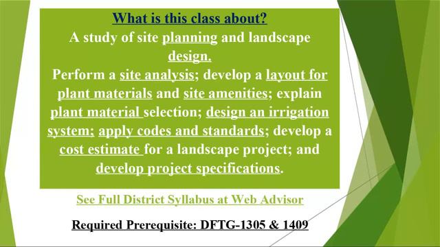 DFTG 2427•Landscape Drafting •10•19•20•1:38•David Taft смотреть онлайн