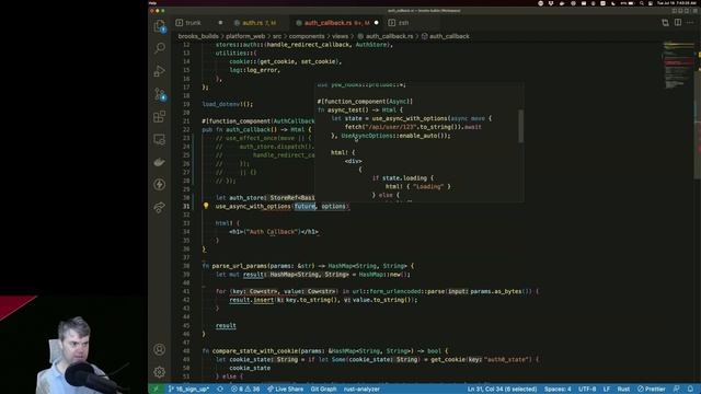 Stream archive: Saving the auth0 token into the store (2022-07-19) смотреть онлайн