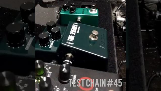 Test chain #45 Ibanez TS-808HW Vs Mosky Mini Screamer смотреть онлайн