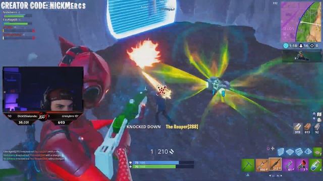 Fortnite streamers react to *DRAGON* eggs found under polar peak castle! смотреть онлайн
