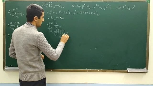 Sanoq Sistemalari. Sonlarni Bir Sanoq Tizimidan Boshqasiga O'tkazish Usullari (3-dars)