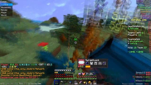 HYPIXEL UHC SUPERSTAR (RANDOMS DOWN) ft. POWER CRACK смотреть онлайн