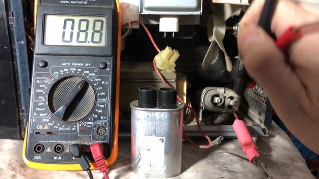 Как быстро проверить высоковольтный конденсатор микроволновки на КЗ make sure it's working correctl смотреть онлайн