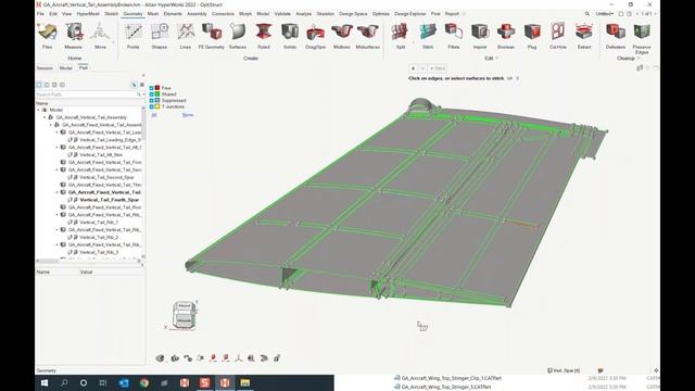 EP 1: Geometry Import and Geometry Cleanup in HyperWorks 2022 смотреть онлайн