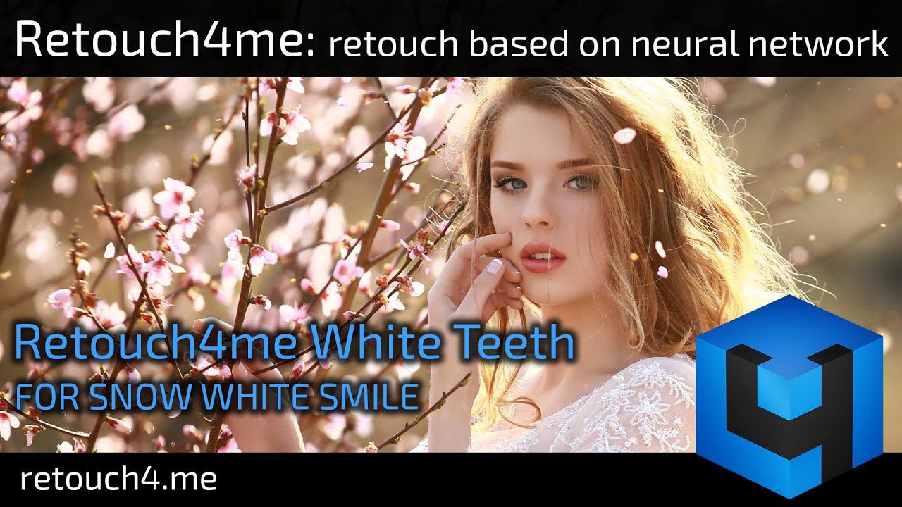 Retouch4me White Teeth: FOR SNOW WHITE SMILE