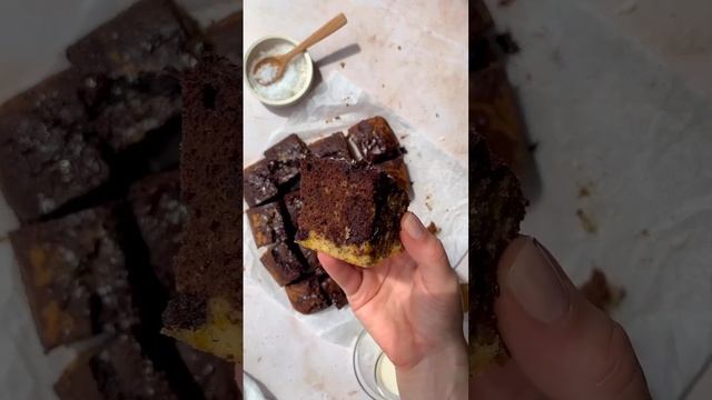 Delicious Banana Bread Brownie's