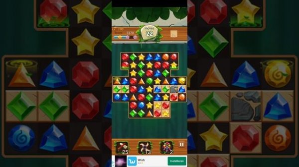 Jewels Jungle ? - Jewels & Gems Match 3 Puzzle 2021 Level 108 ⭐⭐⭐ no Booster ? Android Gameplay ✅