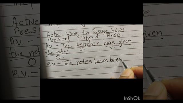 active voice to passive voice PRESENT PERFECT TENSE смотреть онлайн