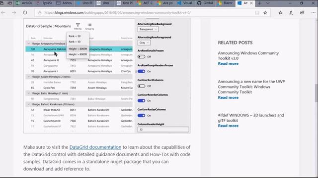 47 Actualités - TypeScript, Uno, Angular, DocFX, Database смотреть онлайн