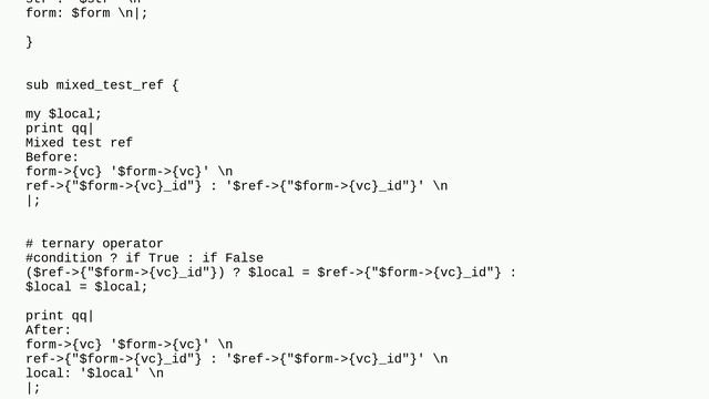Why does the Perl conditonal operator behave different with a undefined hashref key? смотреть онлайн