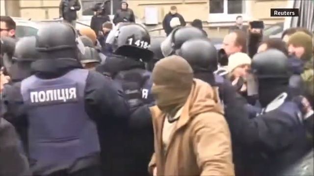 Украинский народный танец "Пленение М.Н.Саакашвили Службой безопасности Украины" смотреть онлайн