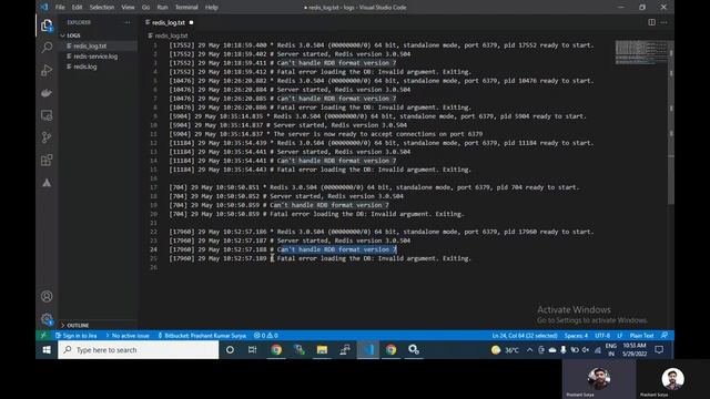 Unable to start Redis in Windows Services. Error 1067: The process terminated unexpectedly смотреть онлайн