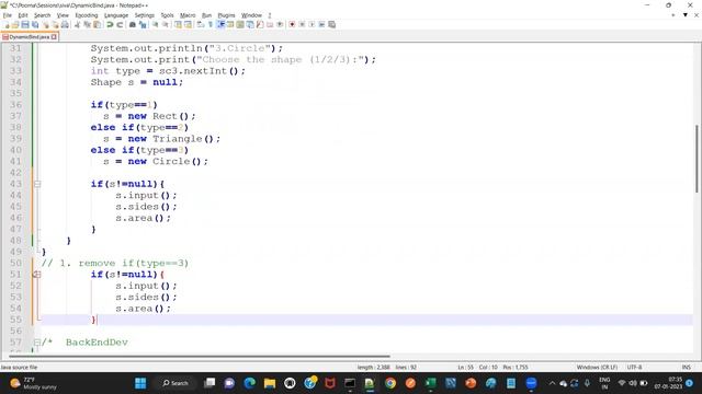 Java - Day 71 (in Telugu) - difference between dynamic binding and static binding смотреть онлайн