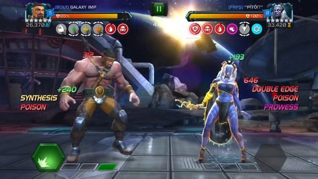 MCOC AW 33.10 Bolt Lane 2 Dr. Doom node 13, Storm Pyramid X node 41, Guardian node 48 смотреть онлайн