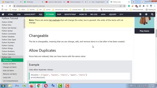 Tutorial #18 | Python List смотреть онлайн