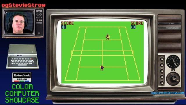 Tennis - 1981 - TRS-80 Color Computer Cartridge смотреть онлайн