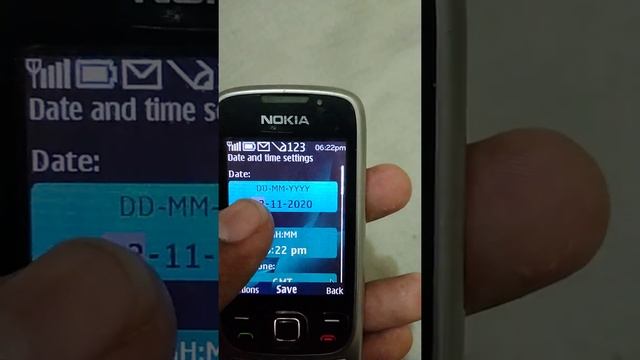 How to set Date and Time on Nokia 6303c смотреть онлайн