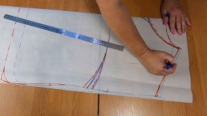 Как сшить блузу оверсайз. Моделирование и раскрой по просьбе подписчиков.mp4