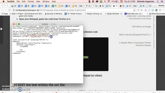 How to Embed a Twitter Widget on Google Sites смотреть онлайн