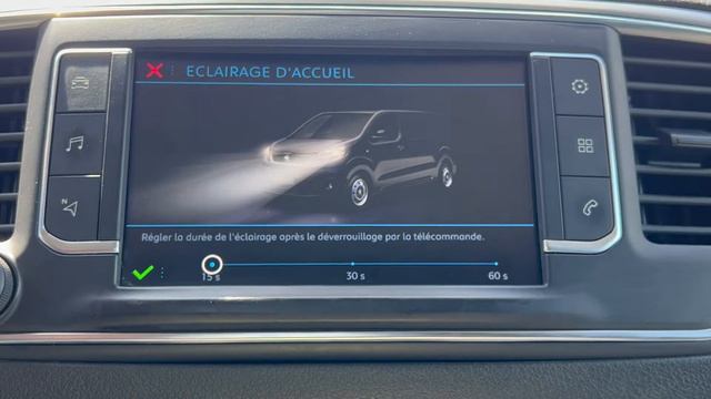 Citroen Jumpy , L'écran Tactile, Le GPS, Le CARPLAY, Les Réglages...
