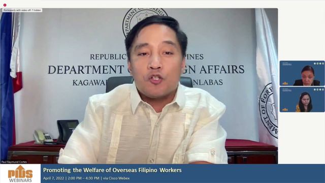 Promoting The Welfare Of Overseas Filipino Workers