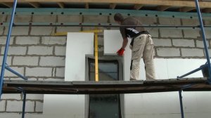 Фасадная теплоизоляция СФТК (пошаговая инструкция)  неполный первый вариант