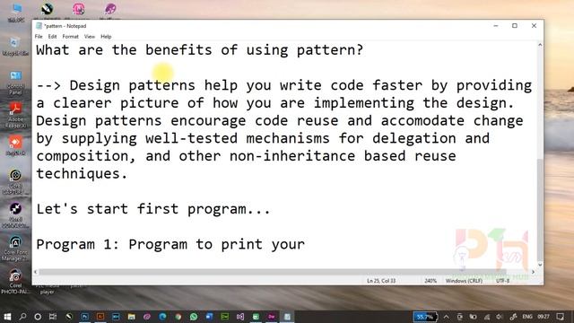 How To Print Patterns in PHP | Pattern in PHP | Program to print your name five times смотреть онлайн