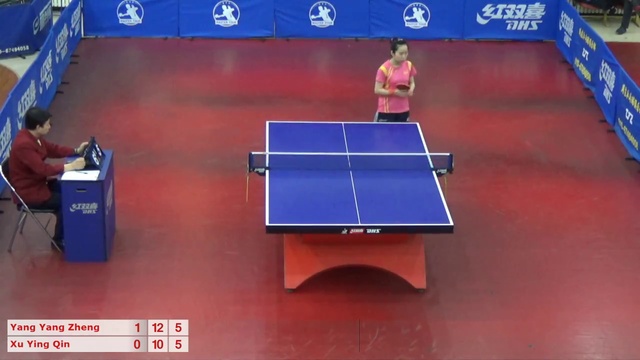 Zheng Yang Yang VS Qin Xu Ying 12:10 12:10 11:8 3:0