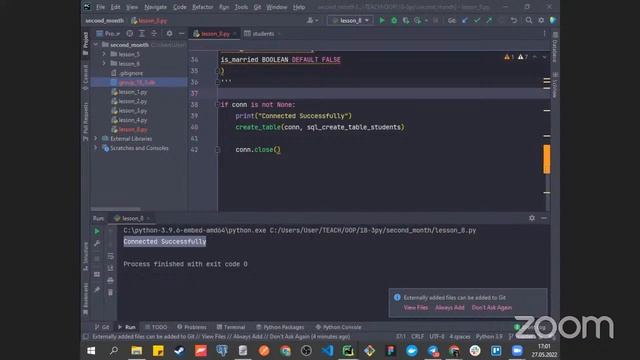 Python 2 month lesson 8 смотреть онлайн