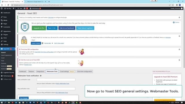 How to Submit a WordPress Website to Google Search Console | Add Site to Bing Webmaster Tools смотреть онлайн